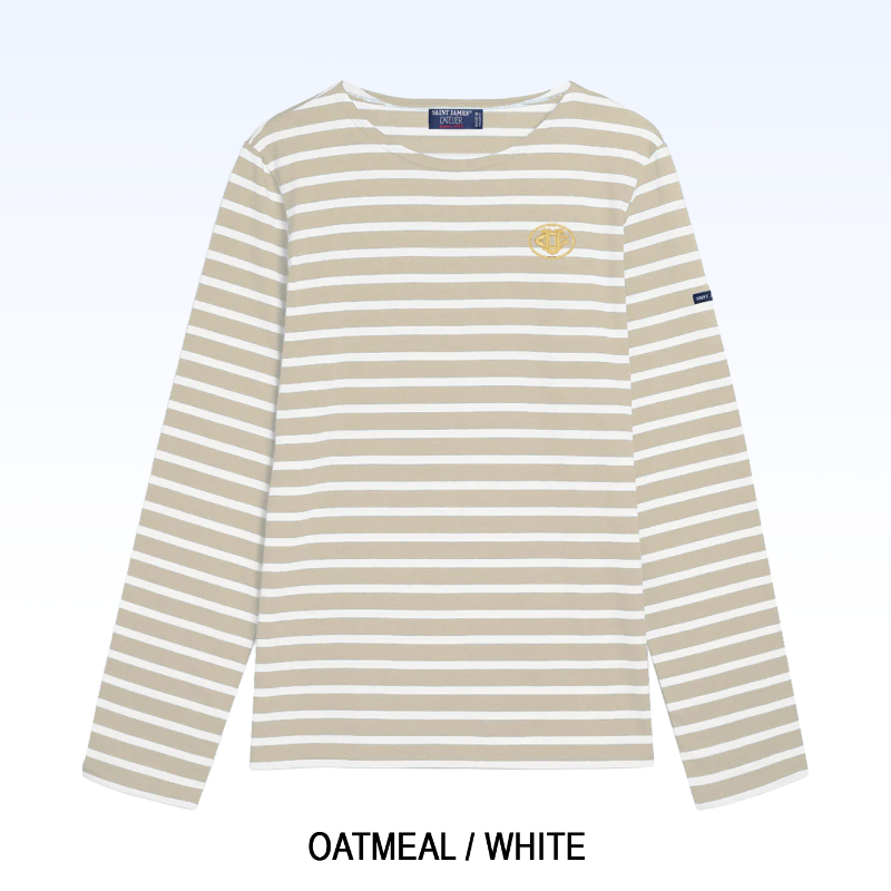 SAINT JAMES MINQUIERS MODERN UNISEX BRETON SHIRT
