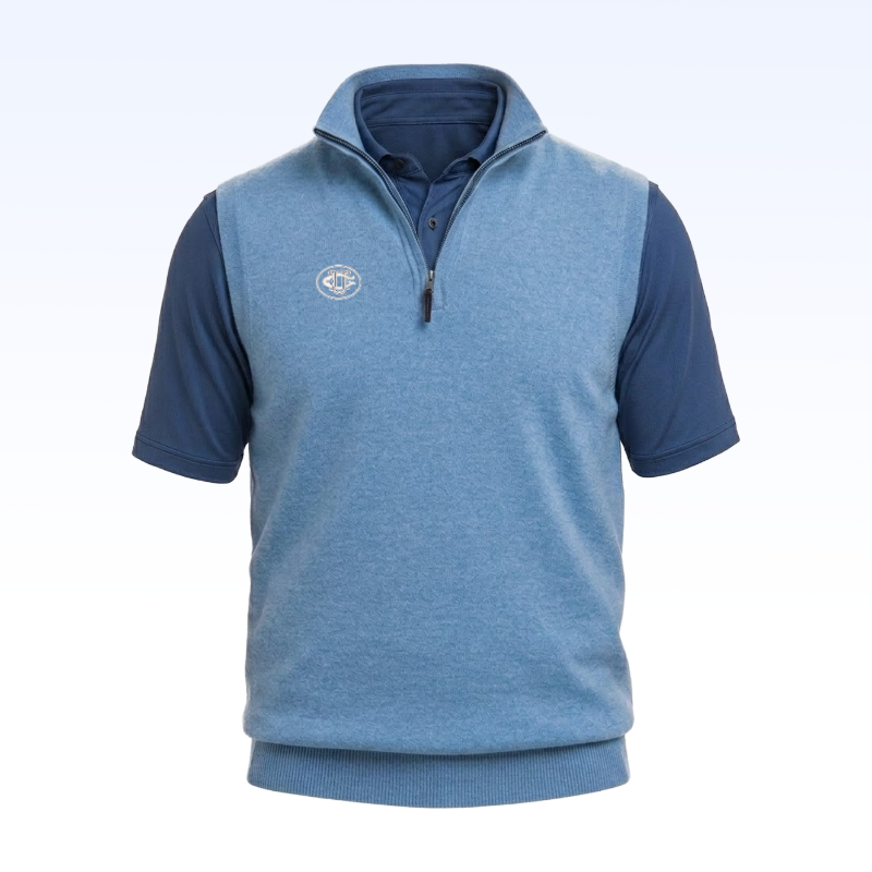 FAIRWAY & GREENE BARUFFA MERINO 1/4 ZIP WINDVEST