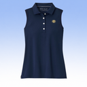 PETER MILLAR LADIES SPORT MESH SLEEVELESS BUTTON POLO
