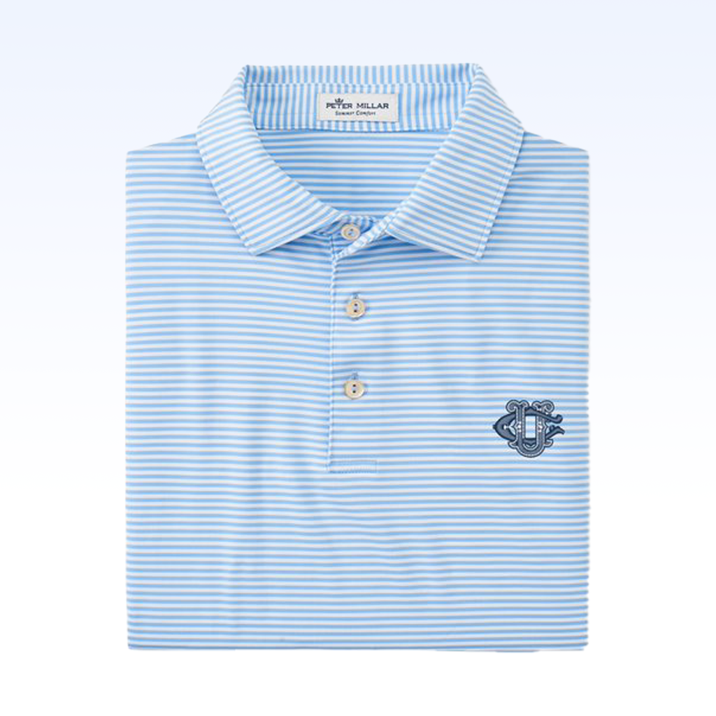 PETER MILLAR JUBILEE PERFORMANCE JERSEY POLO COTTAGE BLUE